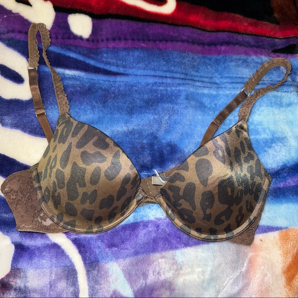 Aerie Leopard Print Bra